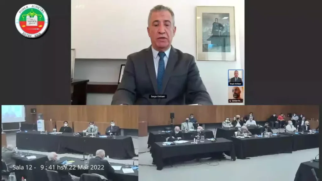 alt="condena a Sergio Urribarri, audiencia del juicio 2022"